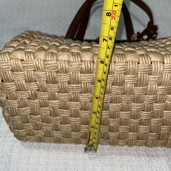 RARE vintage Brighton Woven “Ruth” straw natural  bag
